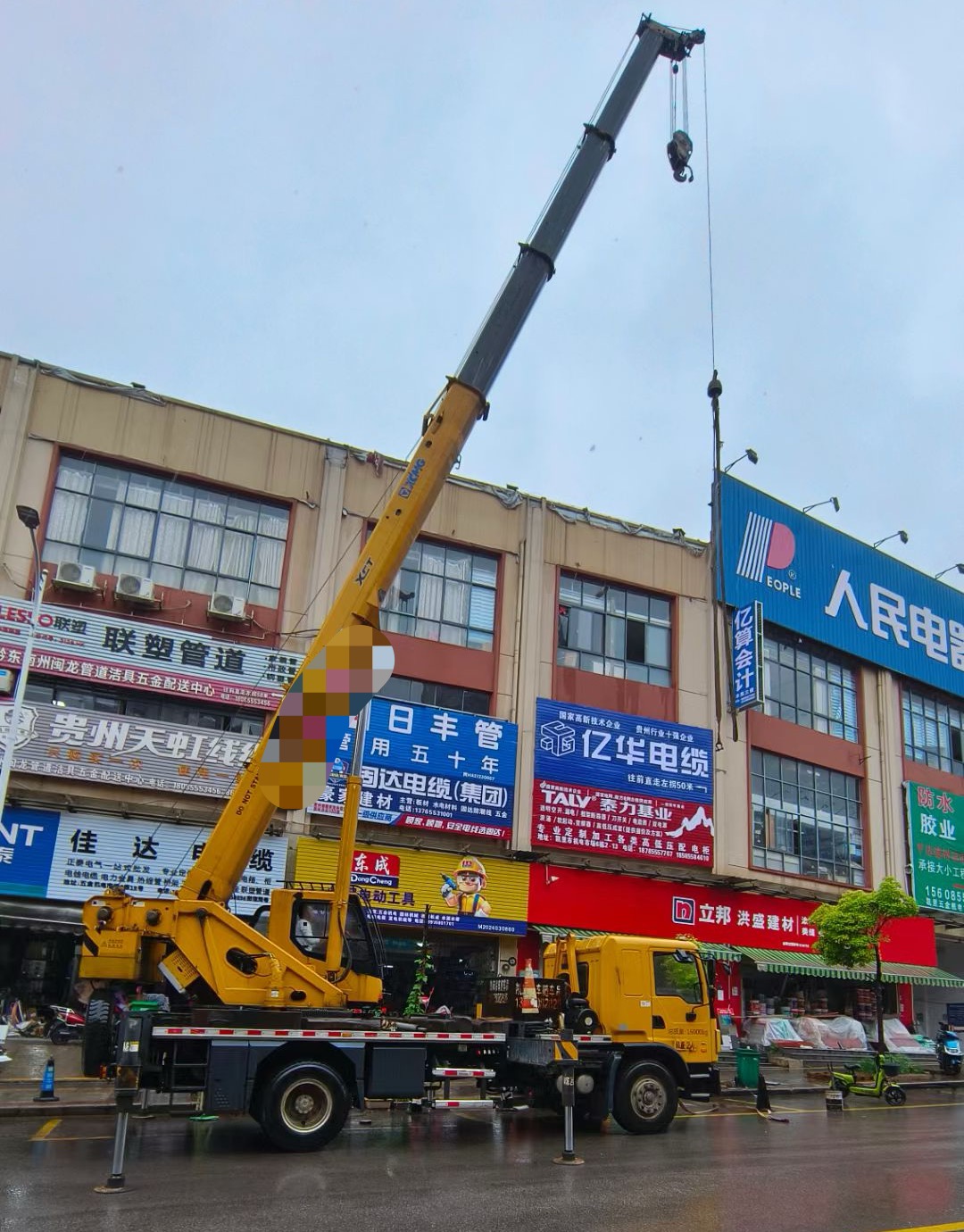 镇雄县吊车吊机租赁桥梁吊装